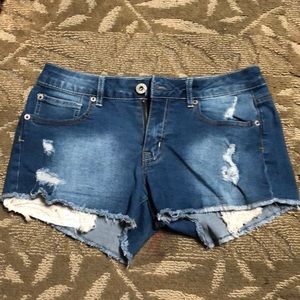 Blue Bongo jeans shorts